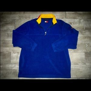 Vtg Tommy Hilfiger Fleece Color Block Men’s Xlarge